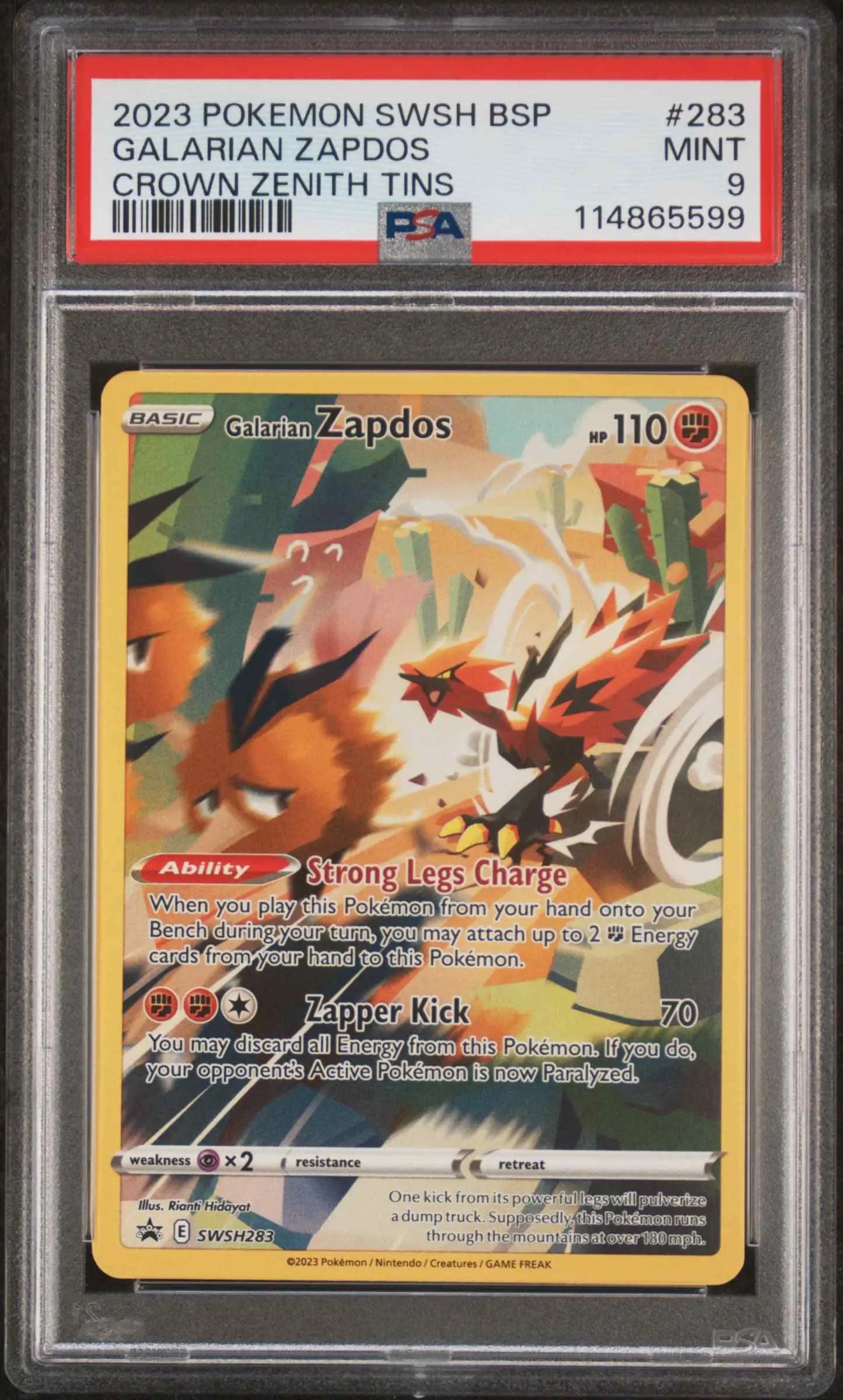 Galarian Zapdos (SWSH 283)