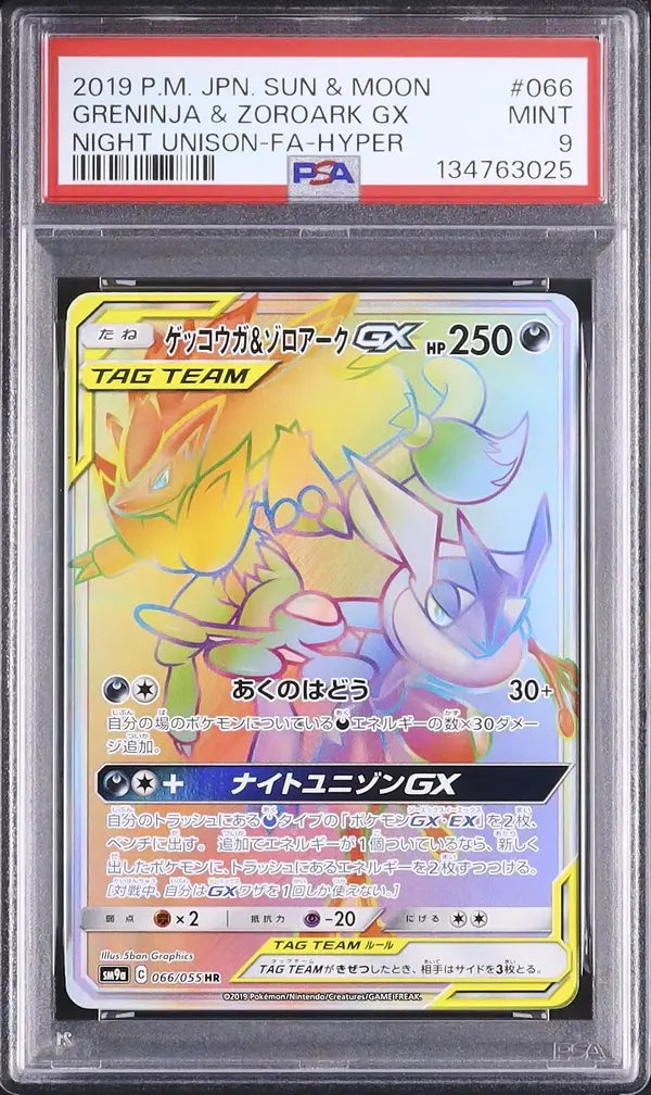 Greninja & Zoroark GX (sm9a 066)