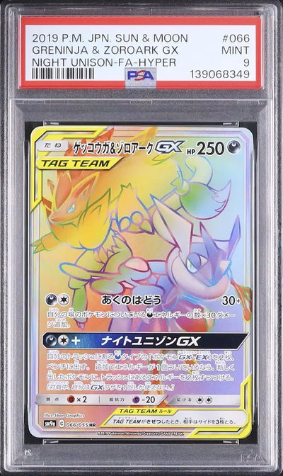 Greninja & Zoroark GX (sm9a 066)
