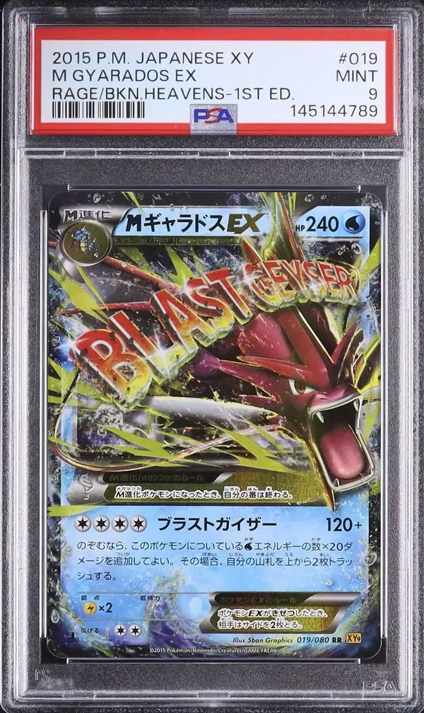 Mega Gyarados EX (XY9 019)