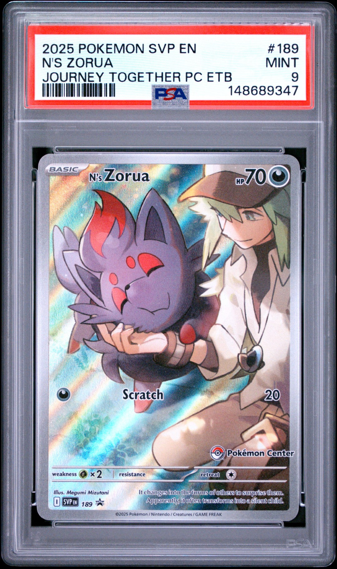 N's Zorua (SVP 189)