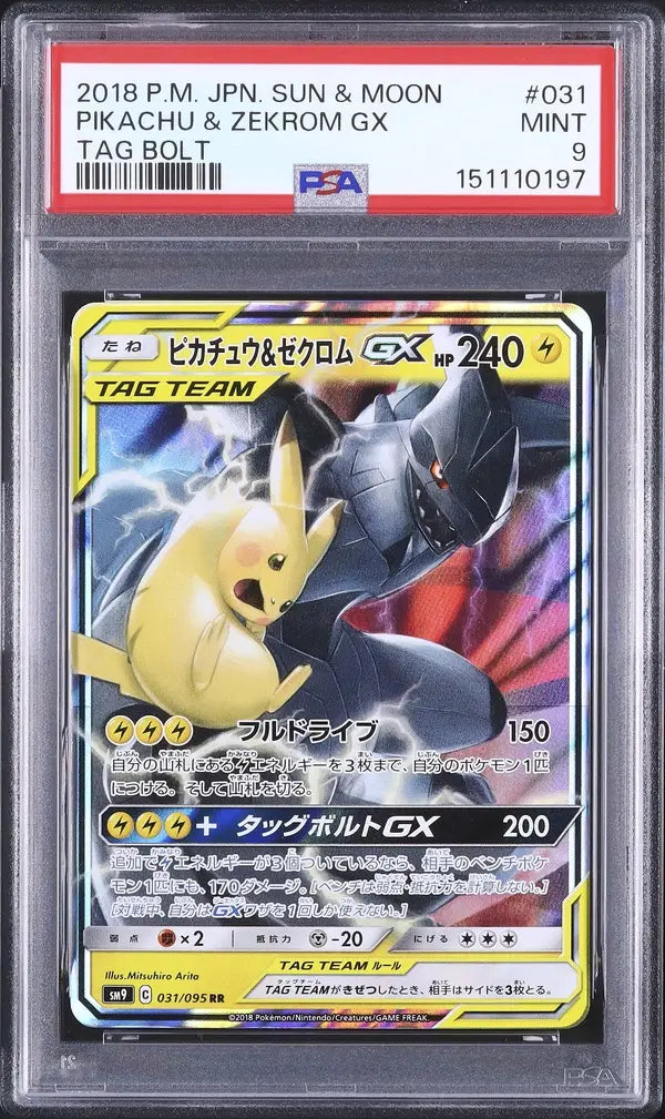 Pikachu & Zekrom GX (sm9 031)