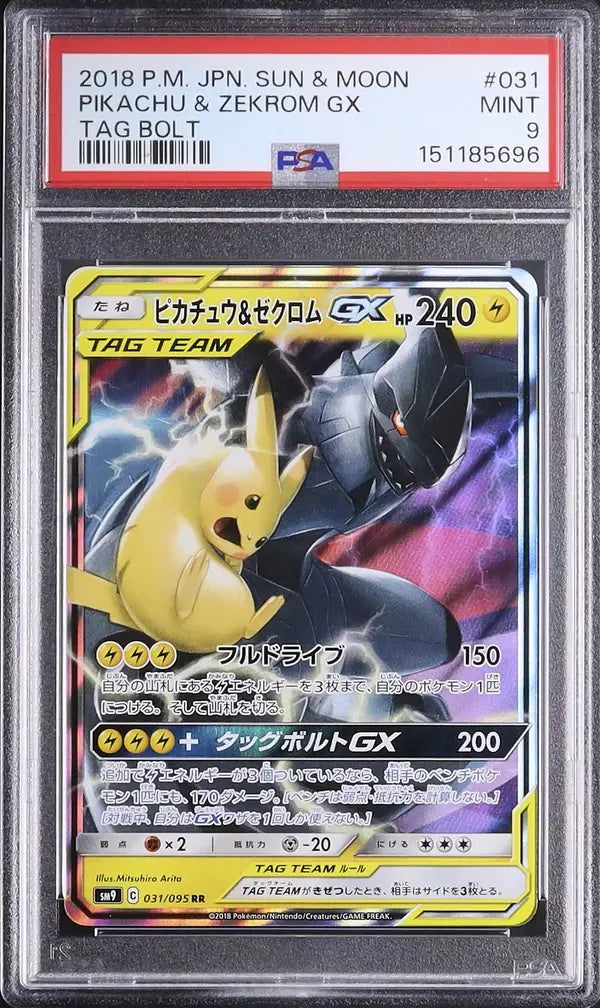 Pikachu & Zekrom GX (sm9 031)