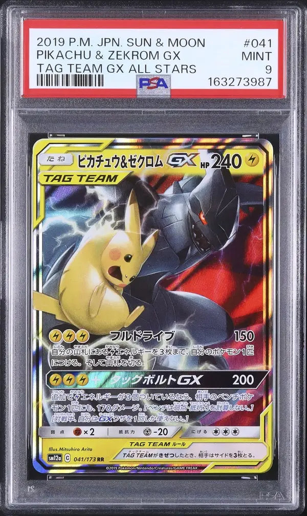 Pikachu & Zekrom GX (sm12a 041)