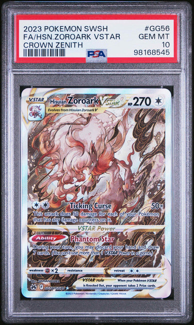 Hisuian Zoroark VSTAR (CRZ GG56)