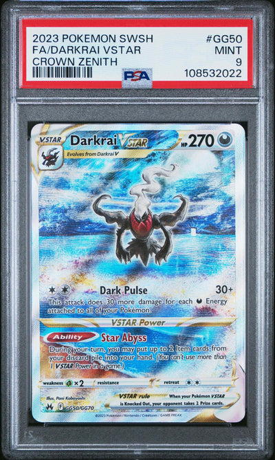 Darkrai VStar (CRZ GG50)